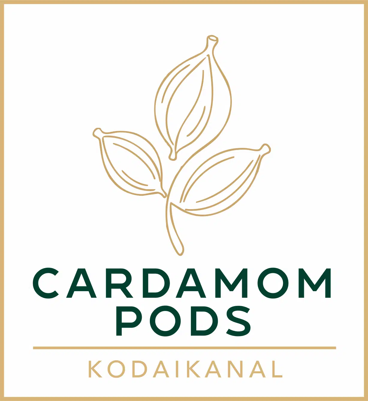 Cardamom Pods Logo